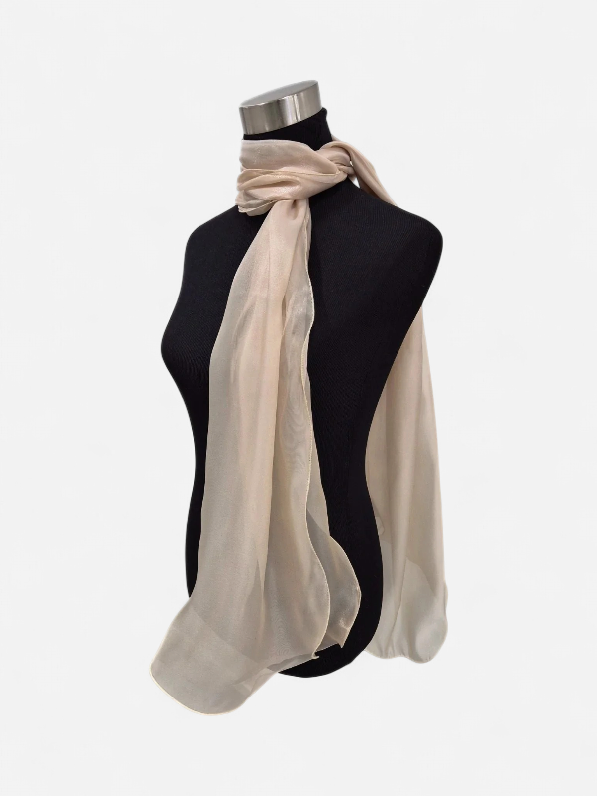 Lasessor juhlahuivi Eleea, vaalea beige - Kekäle.fi