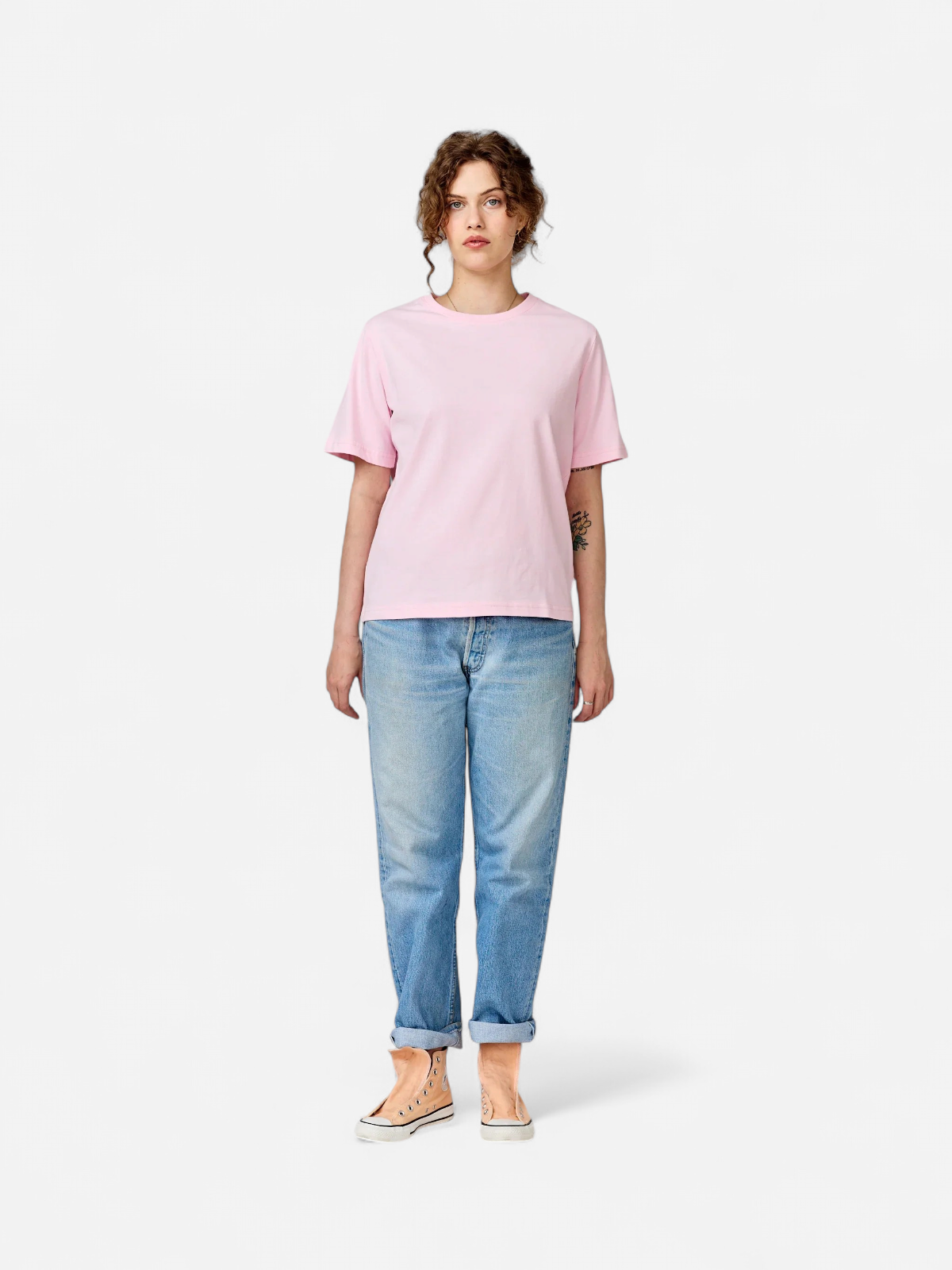 Elli T-shirt VAALEANPUNAINEN - Kekäle.fi