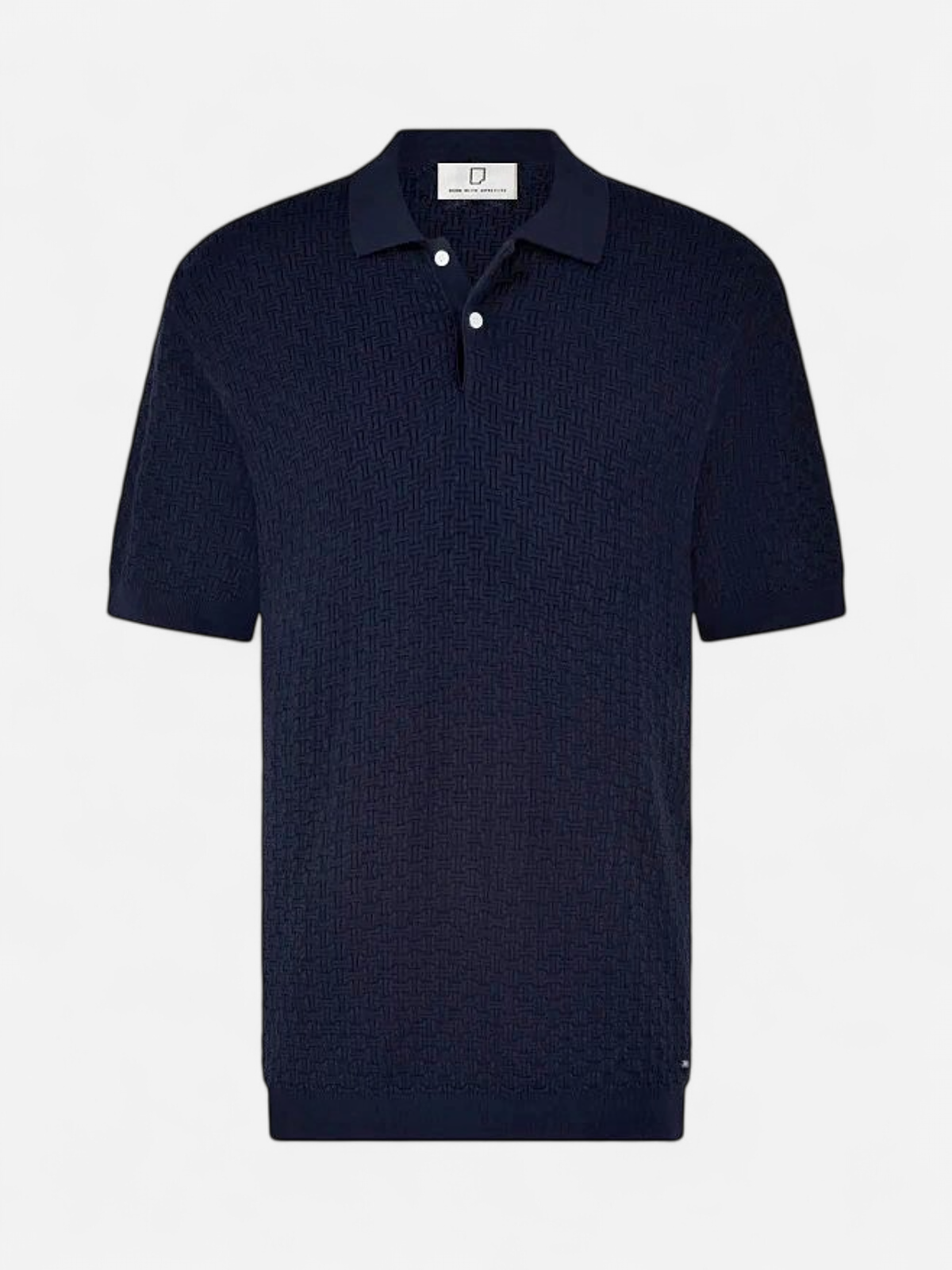 EWALD KNITTED POLO SS TUMMANSININEN - Kekäle.fi