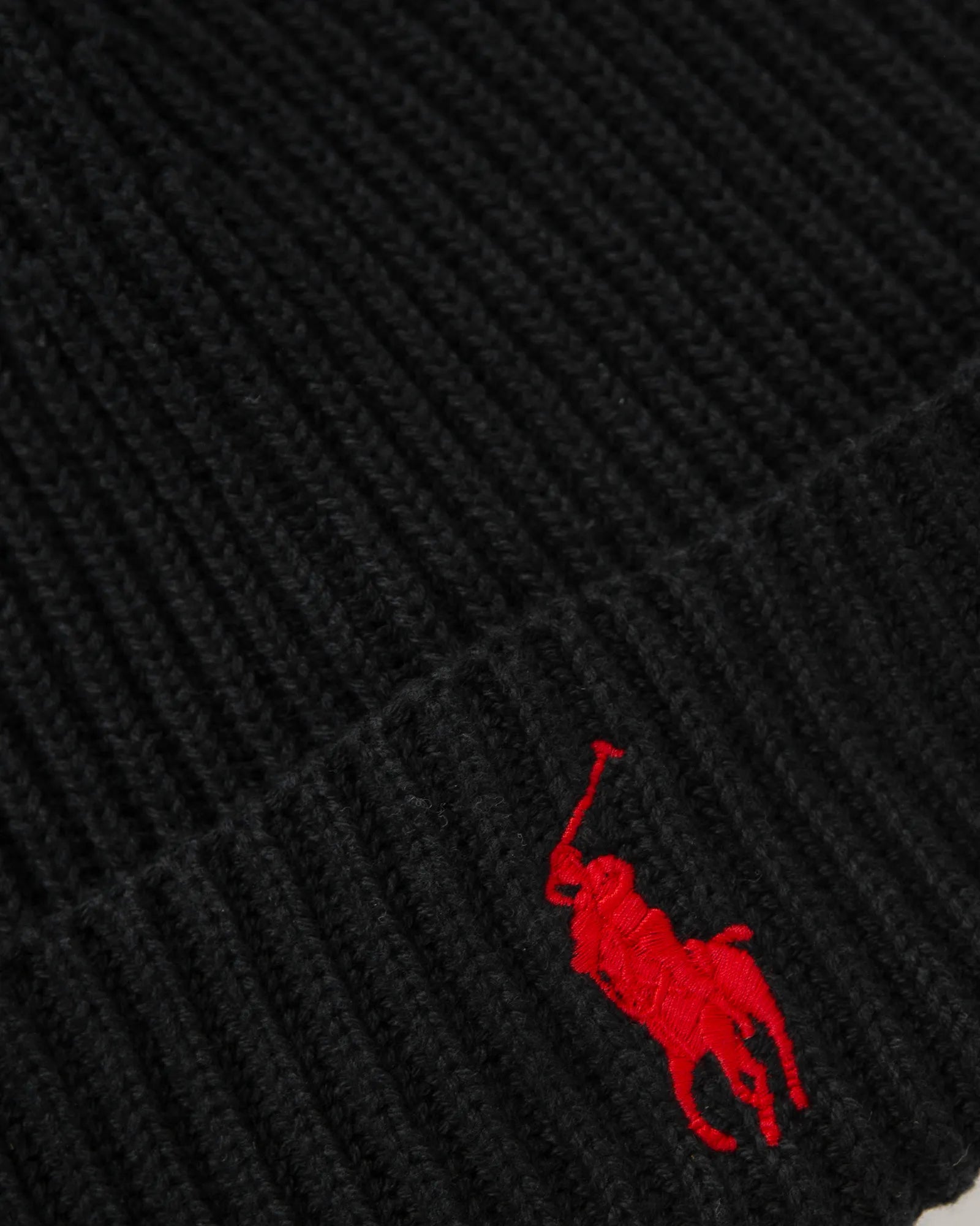 Polo Ralph Lauren unisex pipo Fo Hat Cold Weather, musta