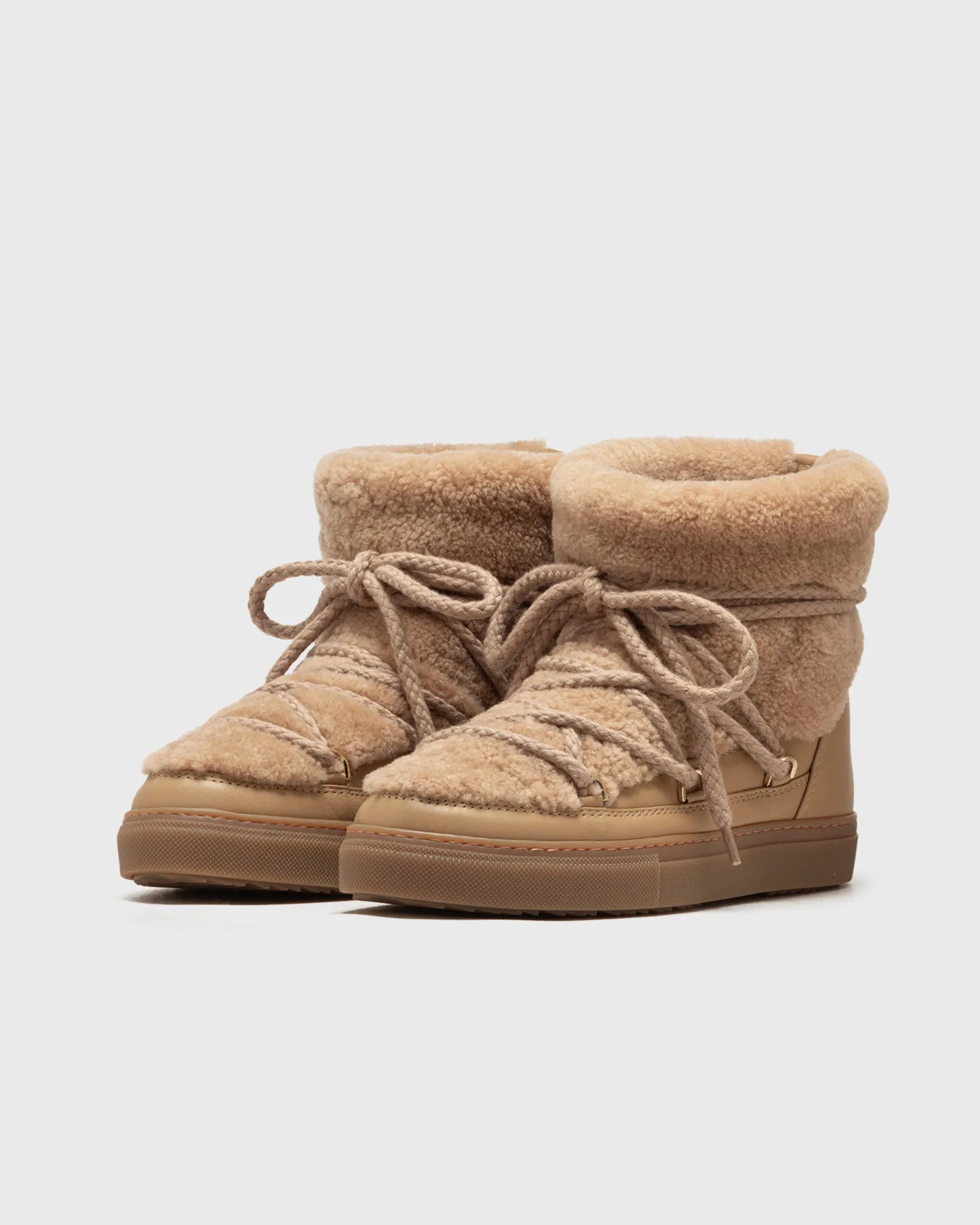 Inuikii Naisten Talvikengät, CURLY Vaalea Beige