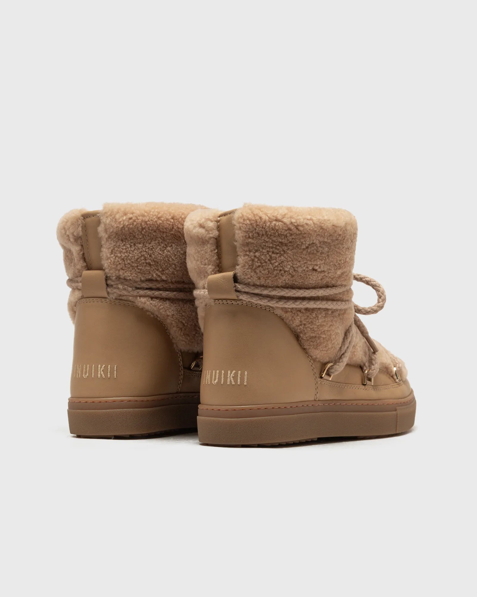 Inuikii Naisten Talvikengät, CURLY Vaalea Beige