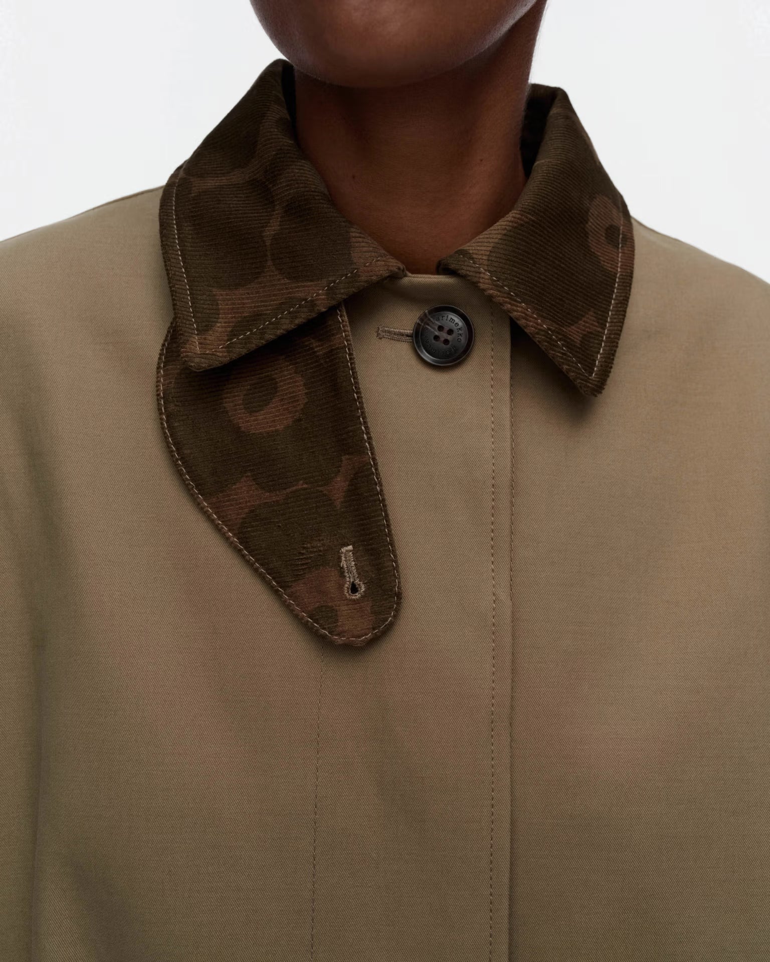 Marimekko naisten takki Eepos Solid, kameli