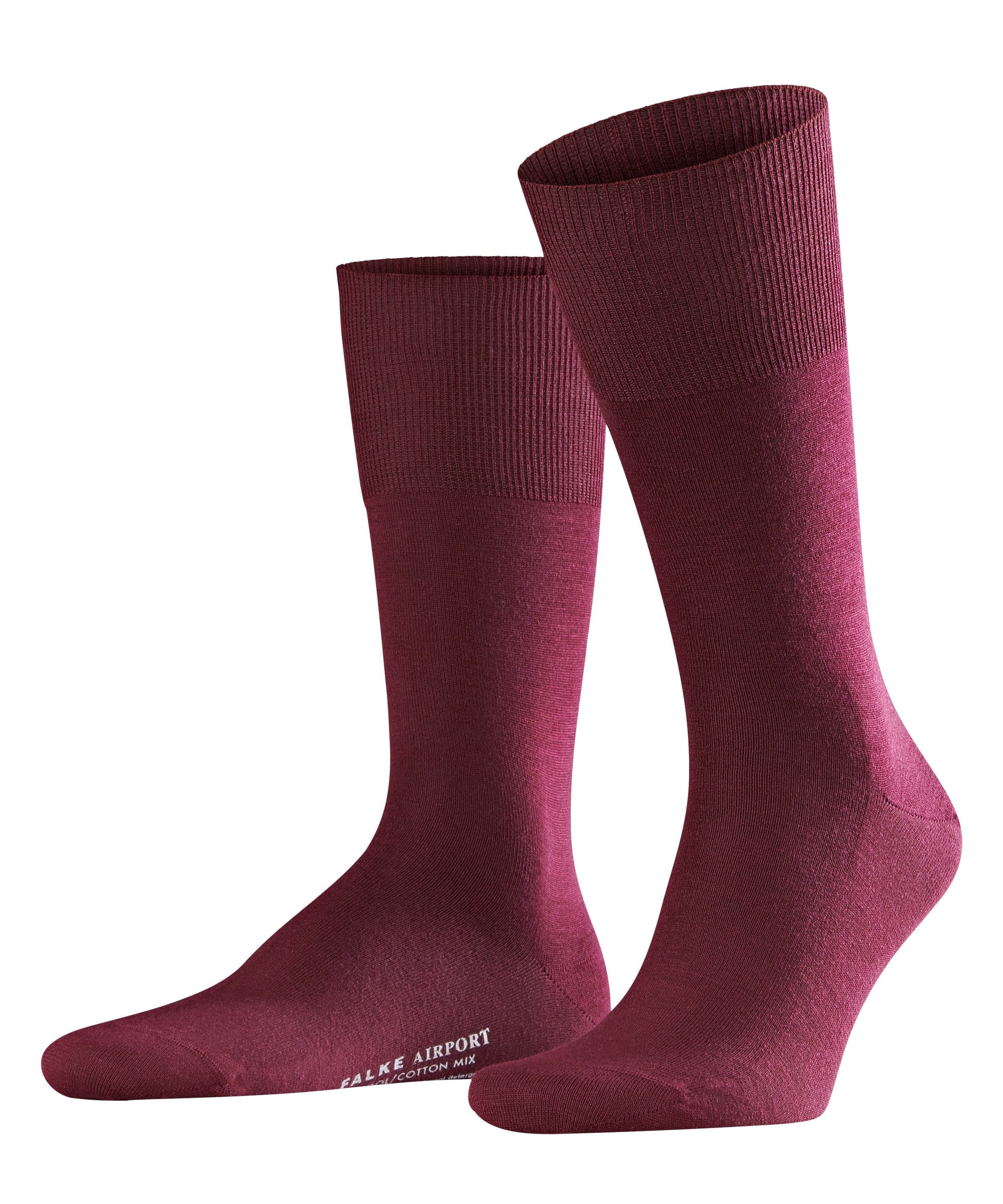 falke-sukat-airport-viininpunainen-1