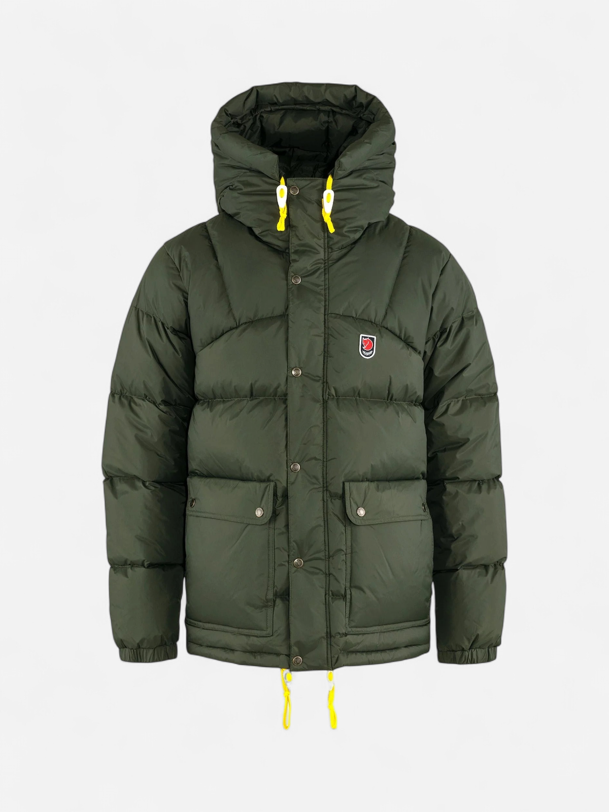 Fjällräven miesten untuvatakki Expedition Down Lite Jacket M, vihreä-sinapinkeltainen - Kekäle.fi