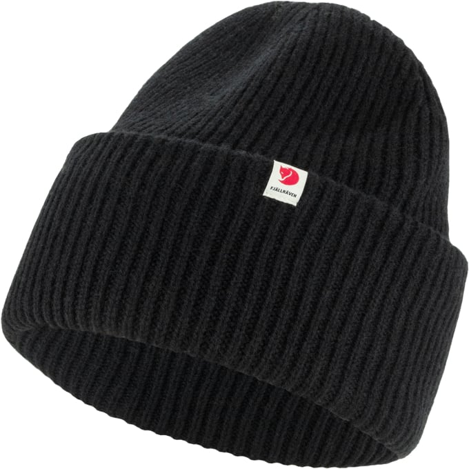 fjallraven-unisex-pipo-heavy-beanie-musta-1