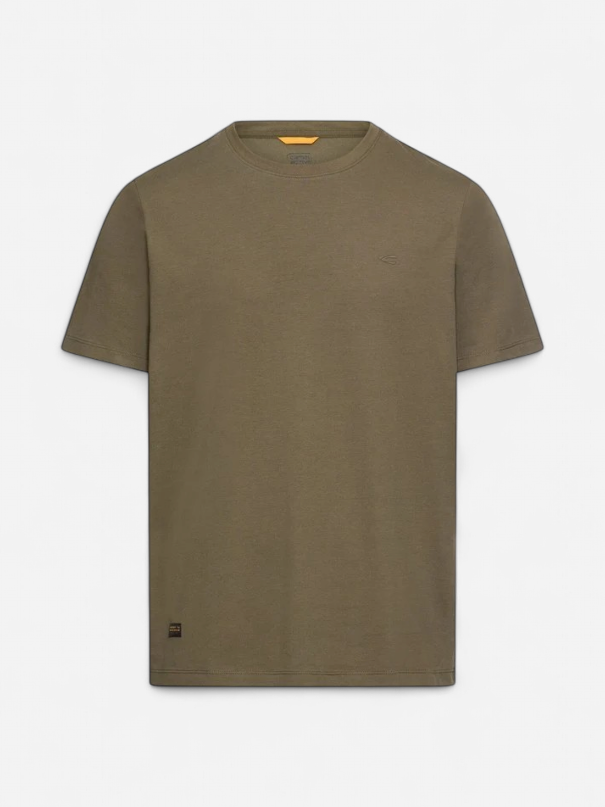 Camel Active miesten T-paita FleXXXactive© T-shirt with 4-way stretch, tummanvihreä - Kekäle.fi