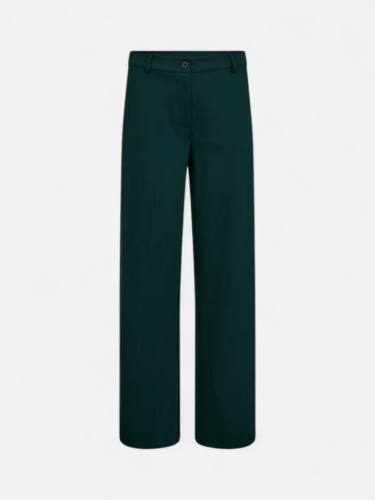 Freequent Naisten Housut NANNI PANT Tummanvihreä - Kekäle.fi
