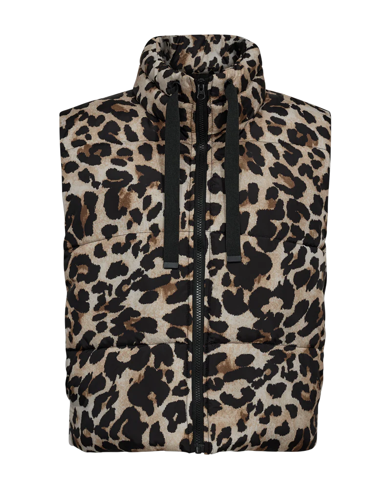 freequent-naisten-liivi-joyco-waistcoat-ruskea-kuosi-2