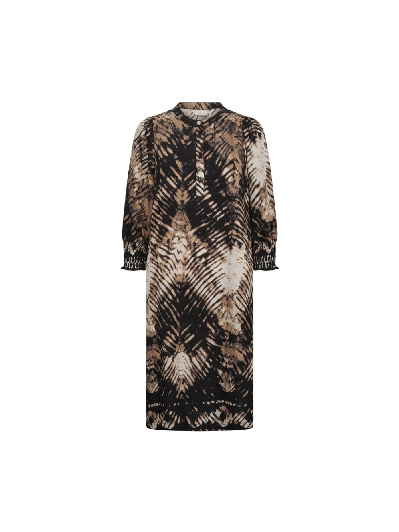 freequent-naisten-mekko-aby-dress-ruskea-kuosi-1