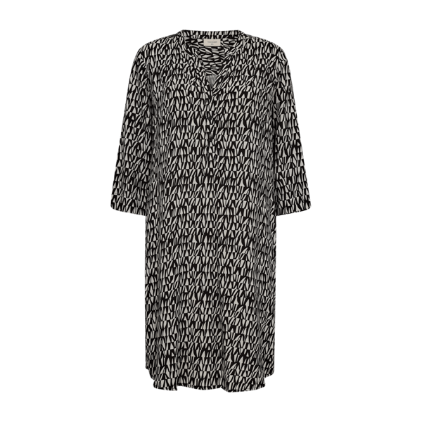 freequent-naisten-mekko-adna-dress-mustavalkoinen-1