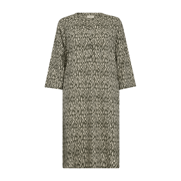 freequent-naisten-mekko-adna-dress-vihrea-kuosi-1