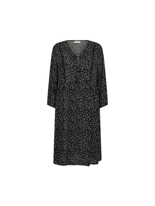 freequent-naisten-mekko-adney-dress-musta-kuosi-1