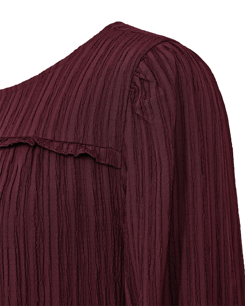 freequent-naisten-mekko-grsvalse-dress-viininpunainen-3