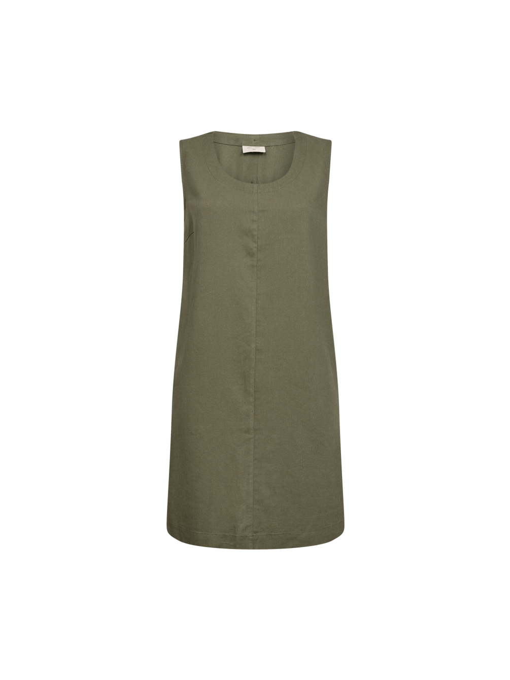 freequent-naisten-mekko-lavara-u-dress-armeijanvihrea-1