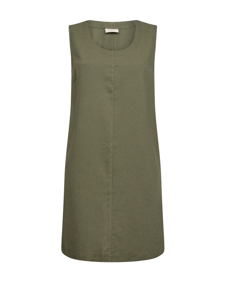 freequent-naisten-mekko-lavara-u-dress-armeijanvihrea-1