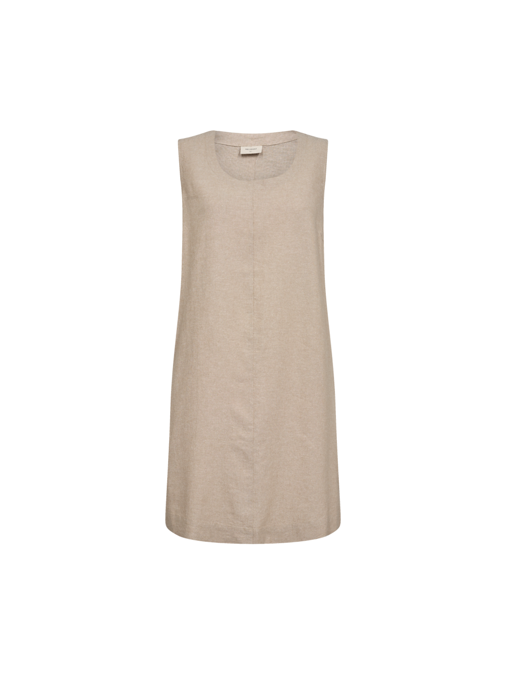 freequent-naisten-mekko-lavara-u-dress-vaalea-beige-1