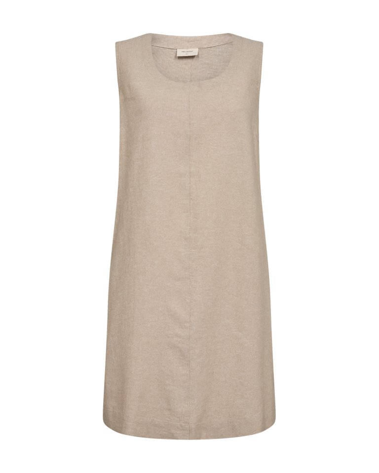 freequent-naisten-mekko-lavara-u-dress-vaalea-beige-1