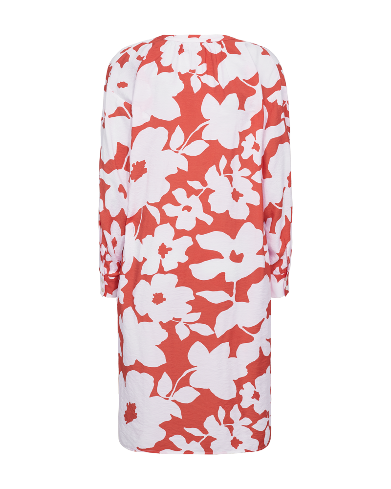 freequent-naisten-mekko-maline-dress-oranssi-kuosi-2