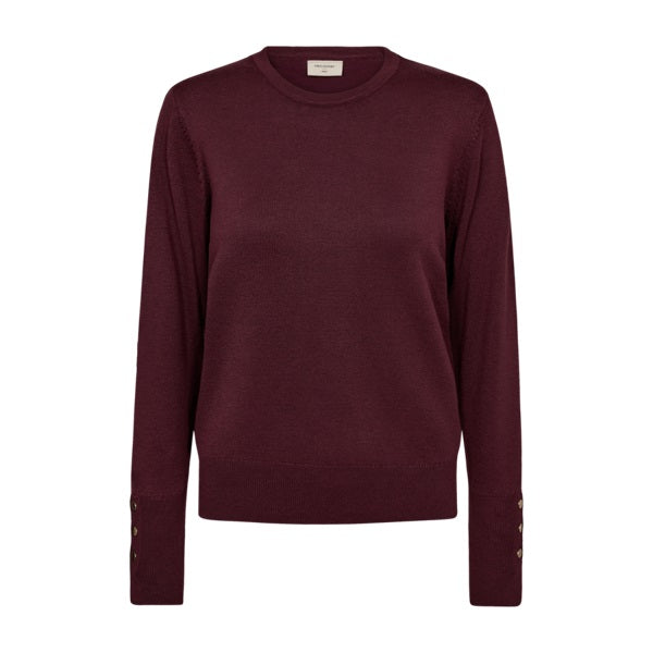 freequent-naisten-neule-fqkatie-pullover-viininpunainen-1