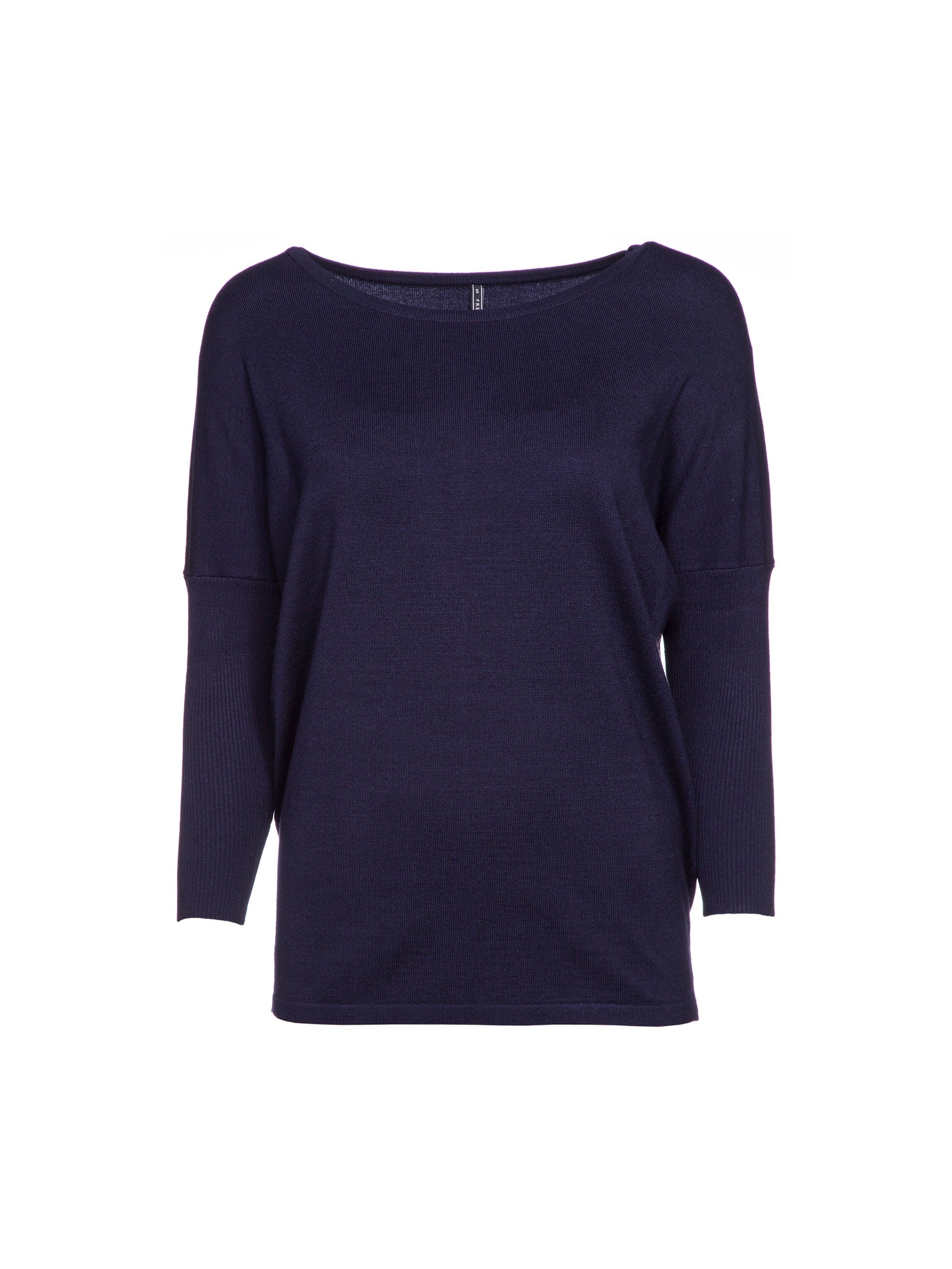 freequent-naisten-neule-jone-plain-tummansininen-1