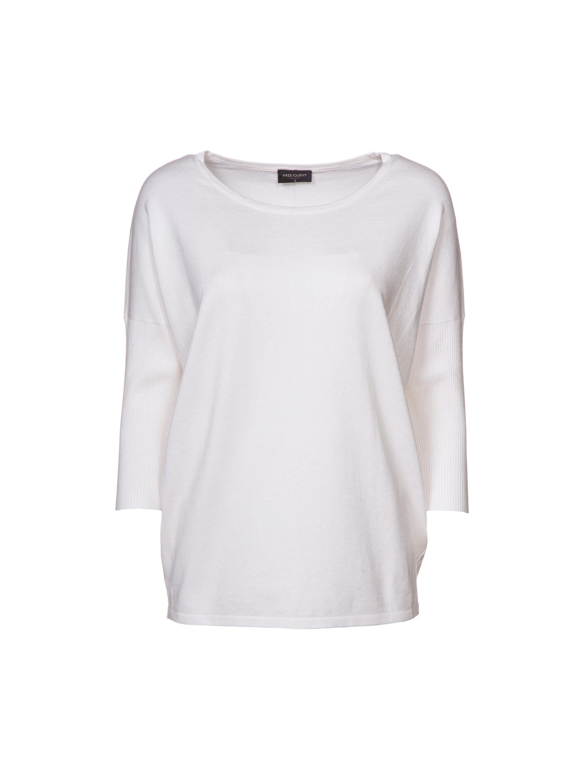 freequent-naisten-neule-jone-plain-valkoinen-1