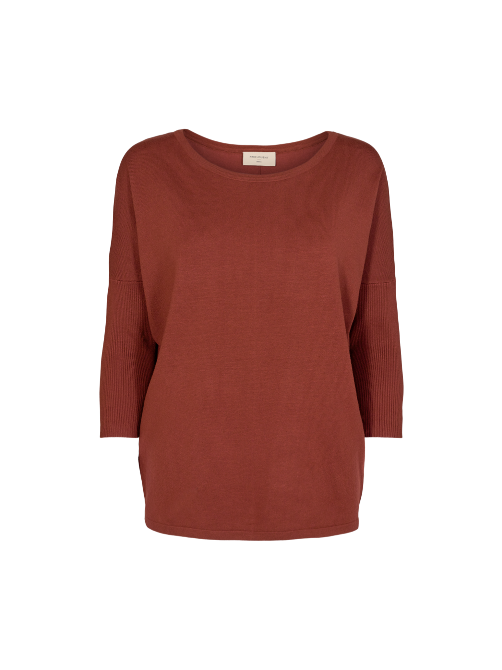 freequent-naisten-neule-jone-plain-viininpunainen-1