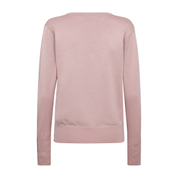 freequent-naisten-neule-katie-pullover-v-neck-vaaleanpunainen-2