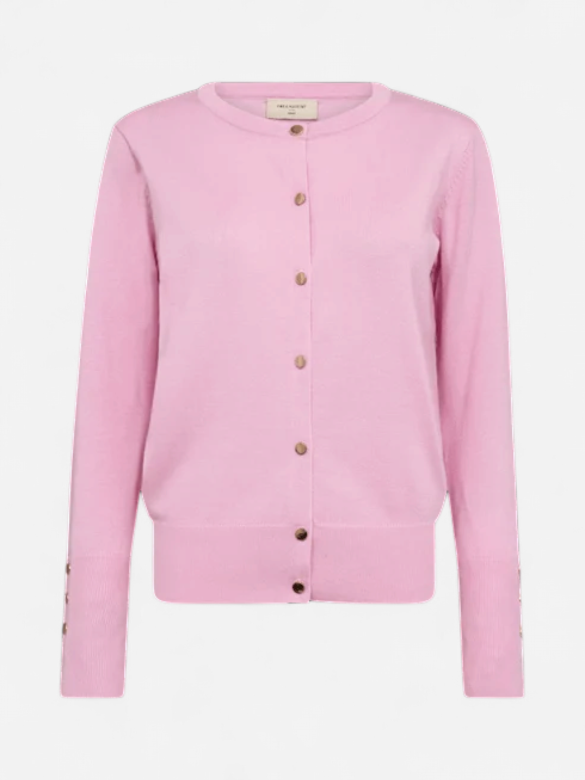 Freequent Naisten Neuletakki, KATIE CARDIGAN Pinkki - Kekäle.fi