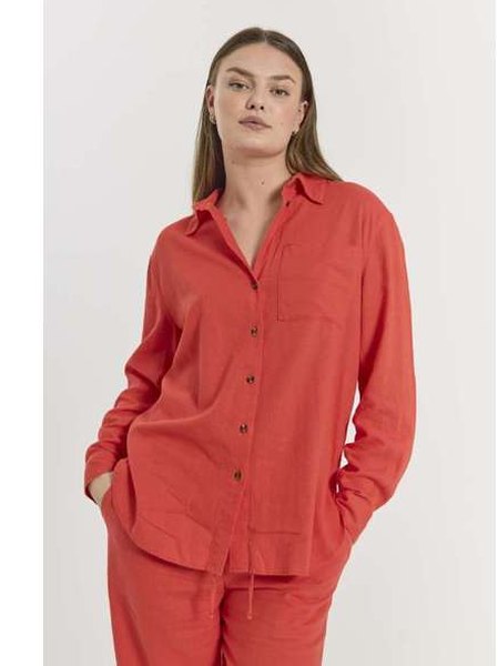 freequent-naisten-paitapusero-lava-sh-simple-punainen-1