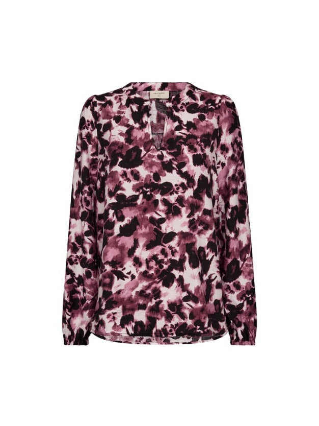 freequent-naisten-pusero-hirse-blouse-viininpunainen-kuosi-1