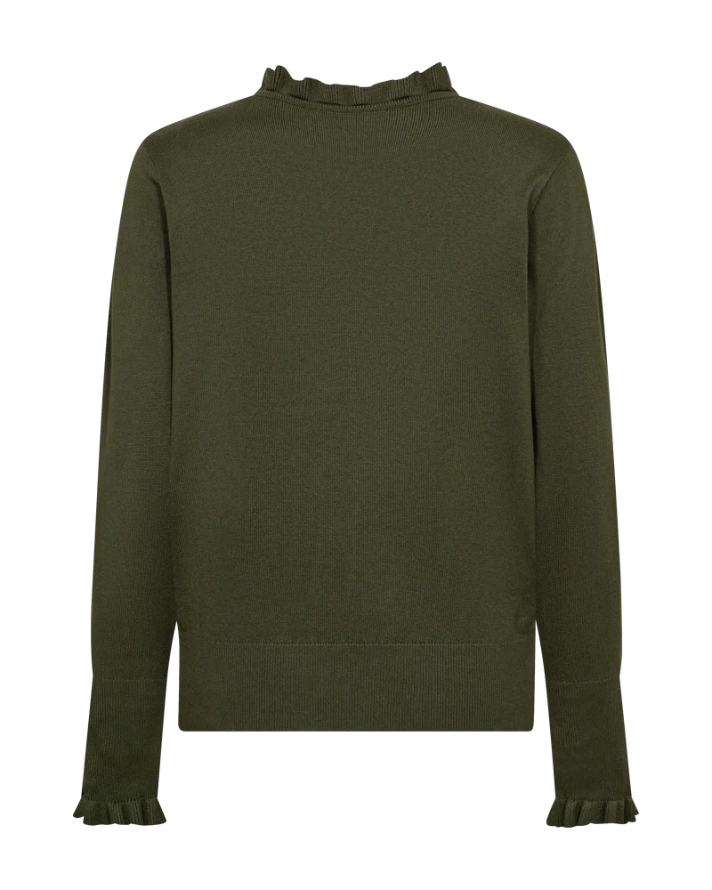 freequent-naisten-pusero-katie-pullover-armeijanvihrea-3