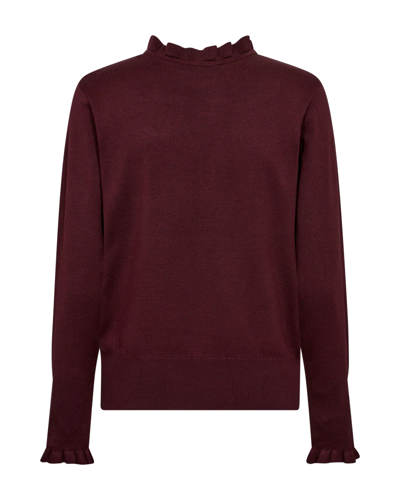 freequent-naisten-pusero-katie-pullover-viininpunainen-2