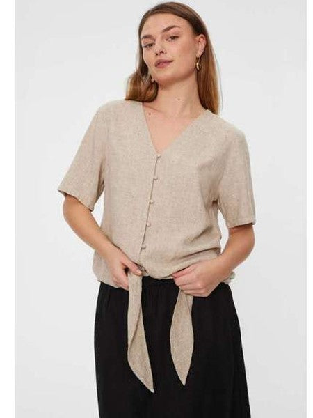 freequent-naisten-pusero-lava-blouse-hiekka-1