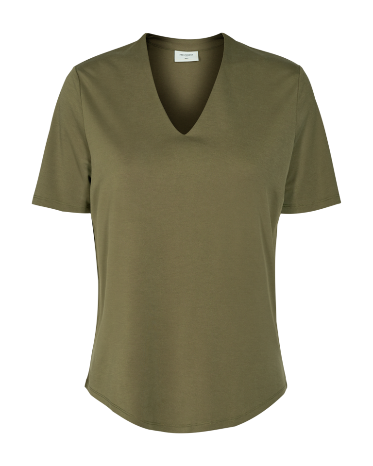 freequent-naisten-pusero-yr-ss-blouse-khaki-1