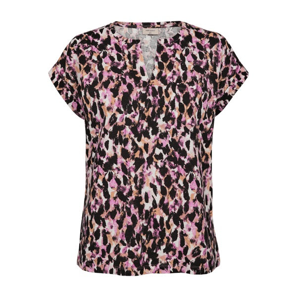 freequent-naisten-t-paita-viva-tee-pinkki-kuosi-1