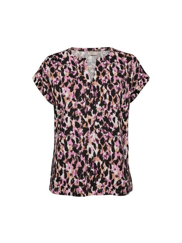 freequent-naisten-t-paita-viva-tee-pinkki-kuosi-1