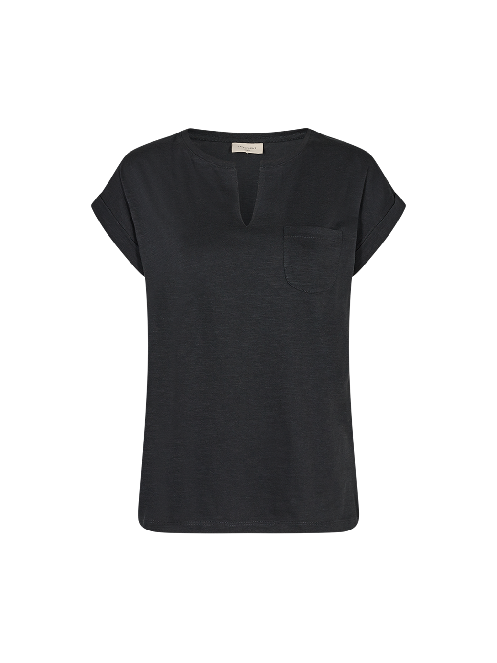 freequent-naisten-t-paita-viva-v-ss-pocket-vtt-musta-1