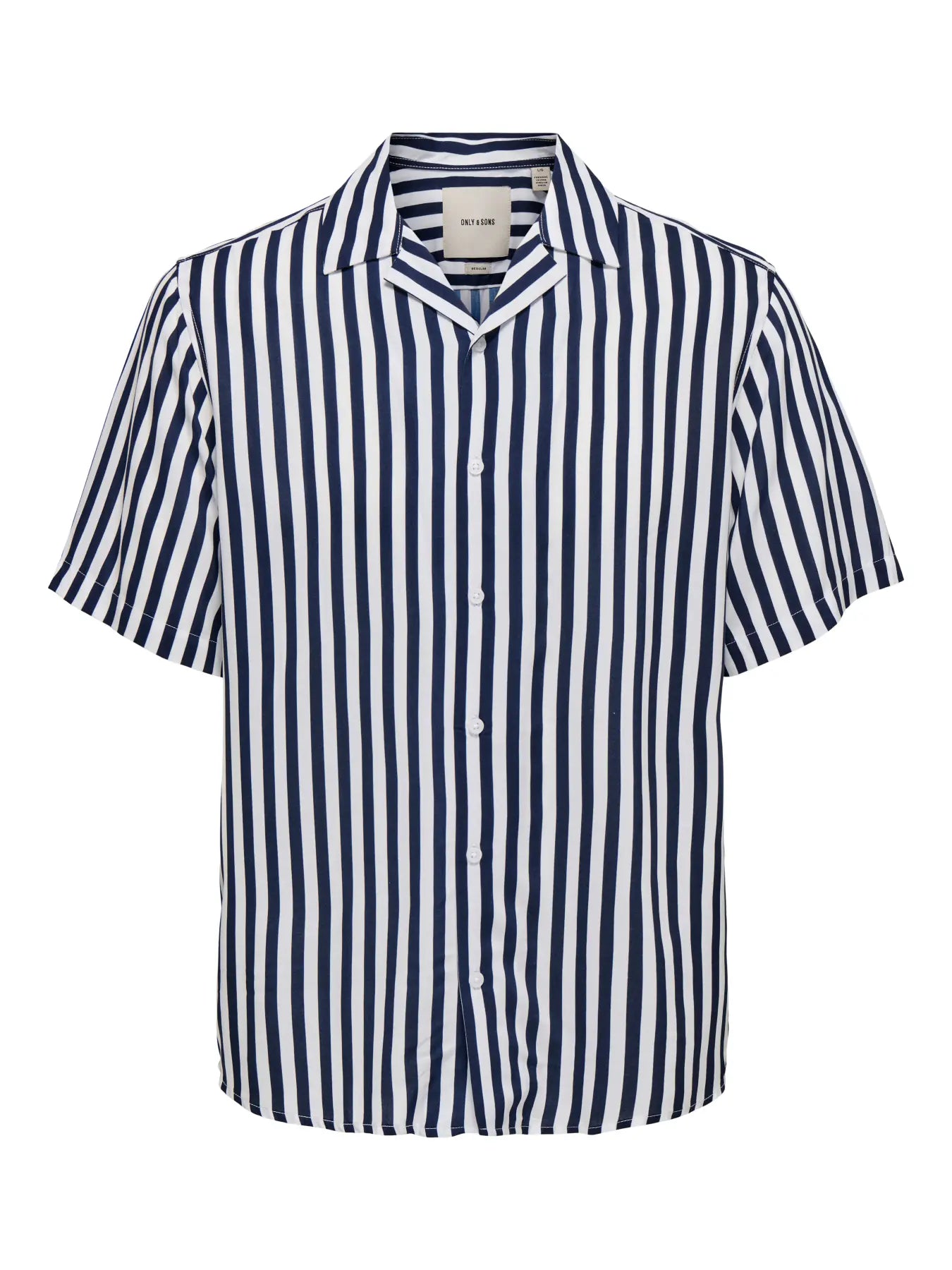 Only and Sons miesten lyhythihainen kauluspaita ONSWAYNE, Dress Blues