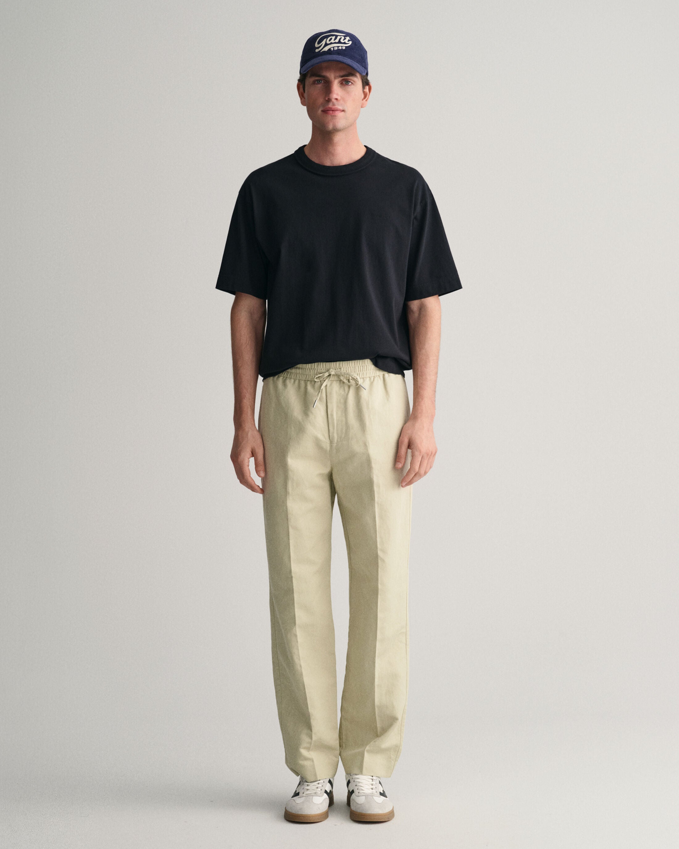 gant-miesten-housut-cotton-linen-trouser-beige-1