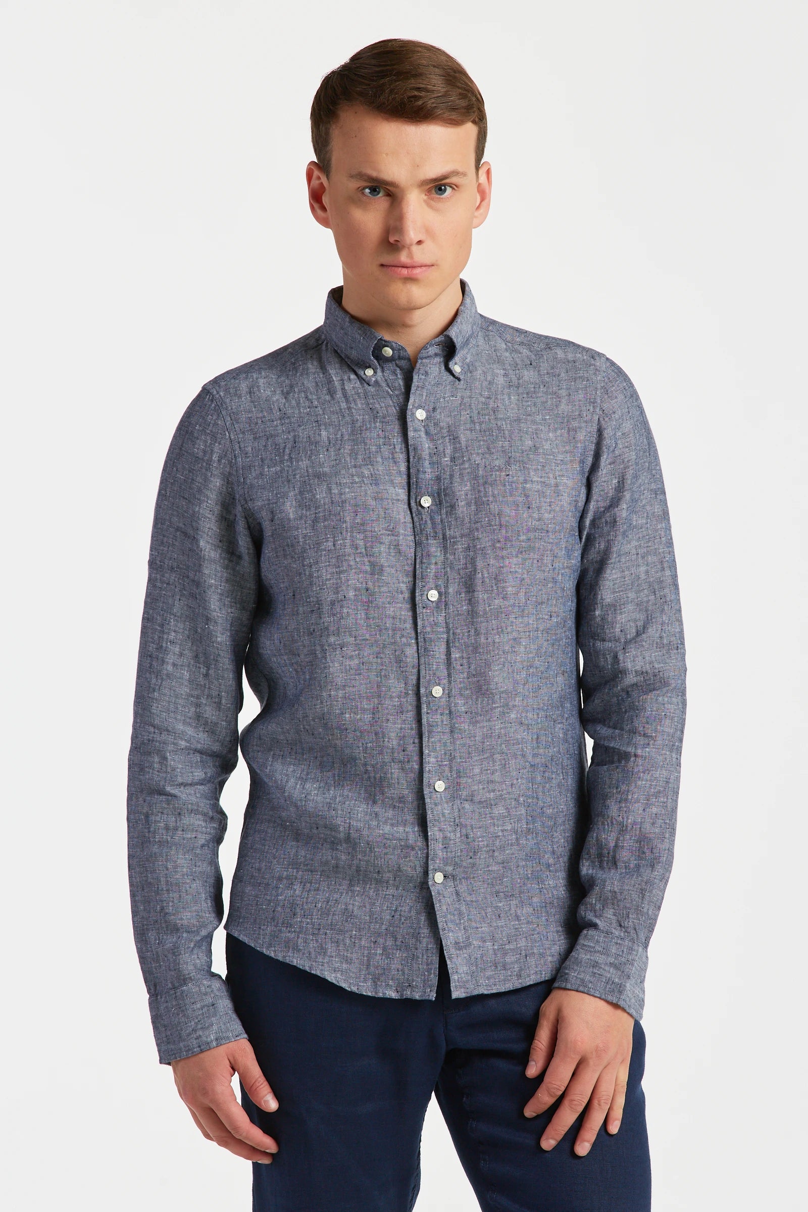 gant-miesten-kauluspaita-k-slim-linen-shirt-tummansininen-1