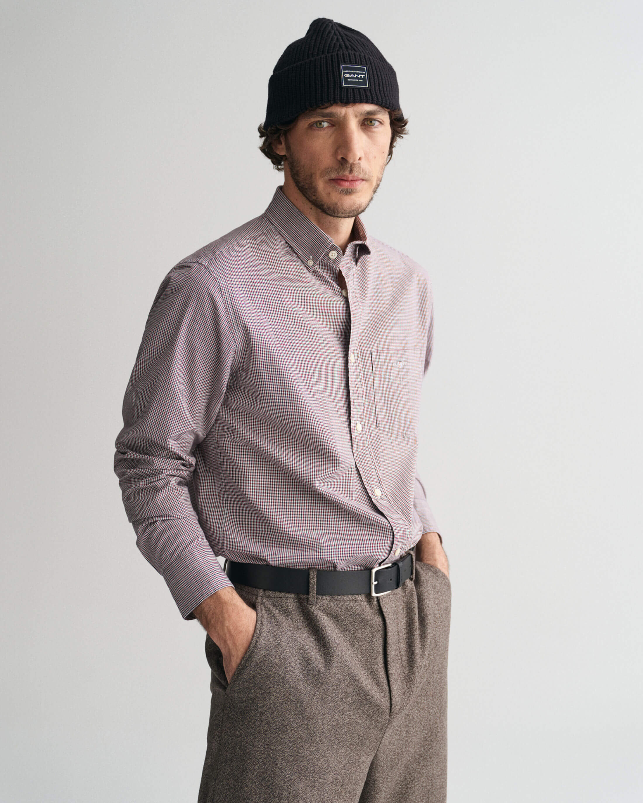 gant-miesten-kauluspaita-poplin-micro-gingham-viininpunainen-ruutu-1