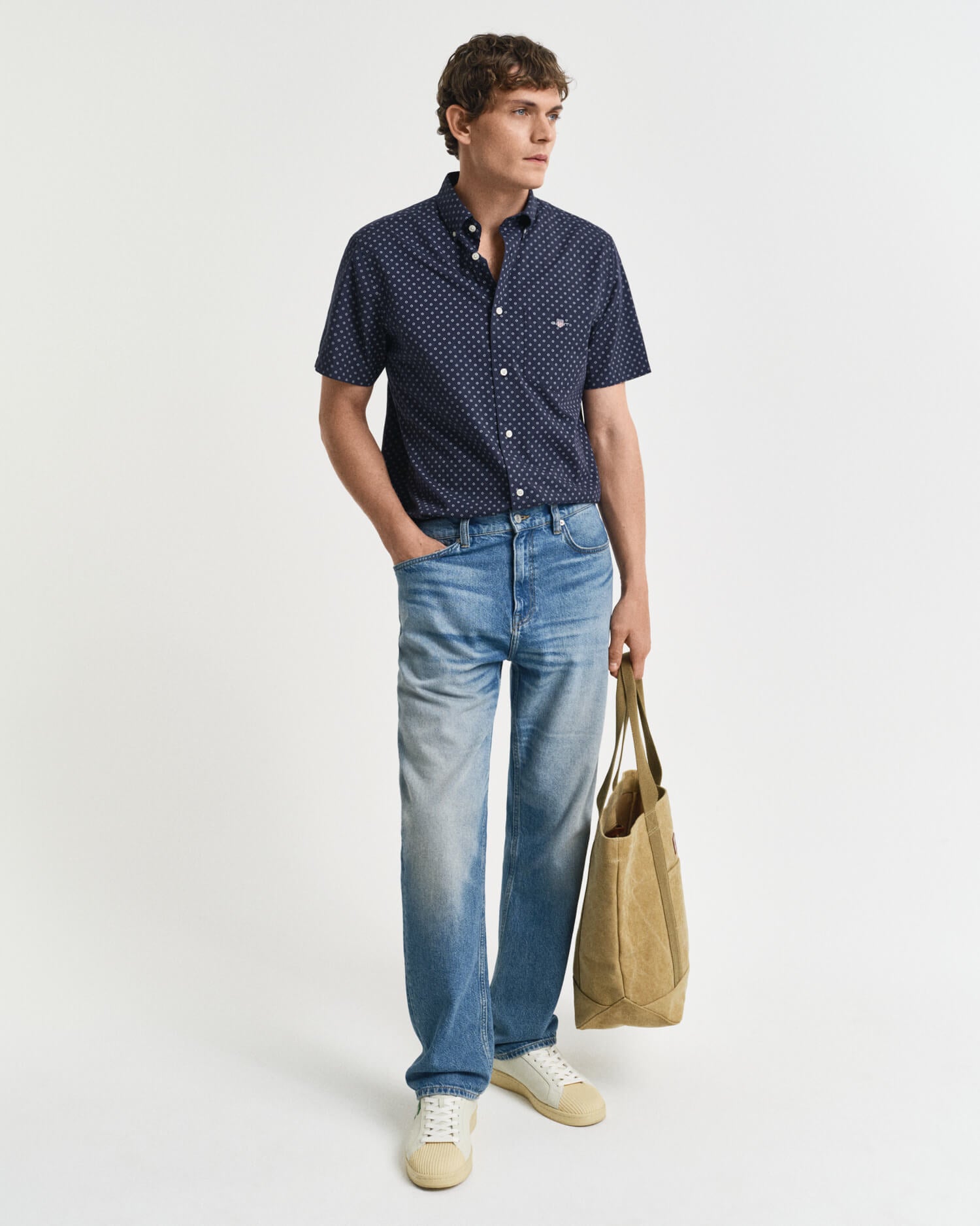gant-miesten-lyhythihainen-kauluspaita-reg-micro-print-ss-shirt-sininen-kuosi-4