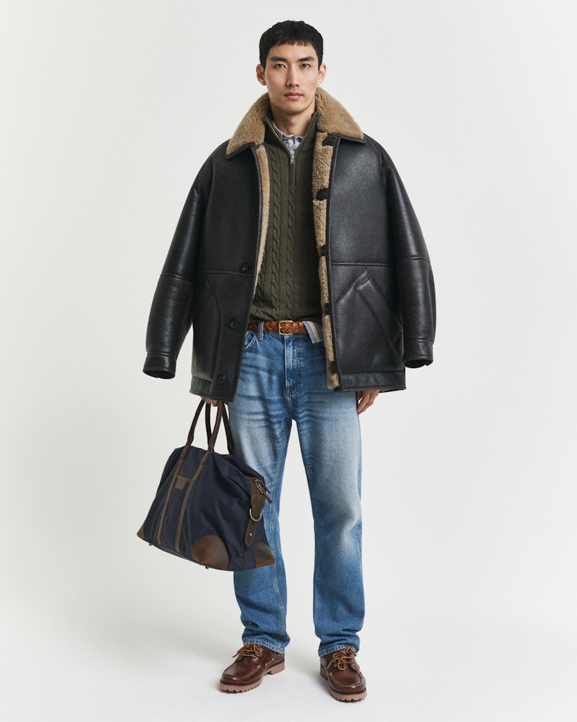 gant-miesten-neule-cotton-cable-half-zip-armeijanvihrea-5