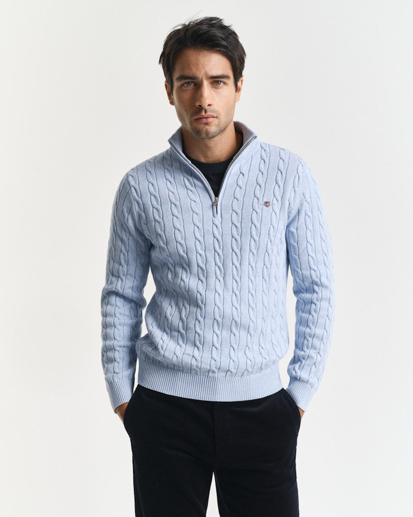 gant-miesten-neule-cotton-cable-half-zip-vaaleansininen-1