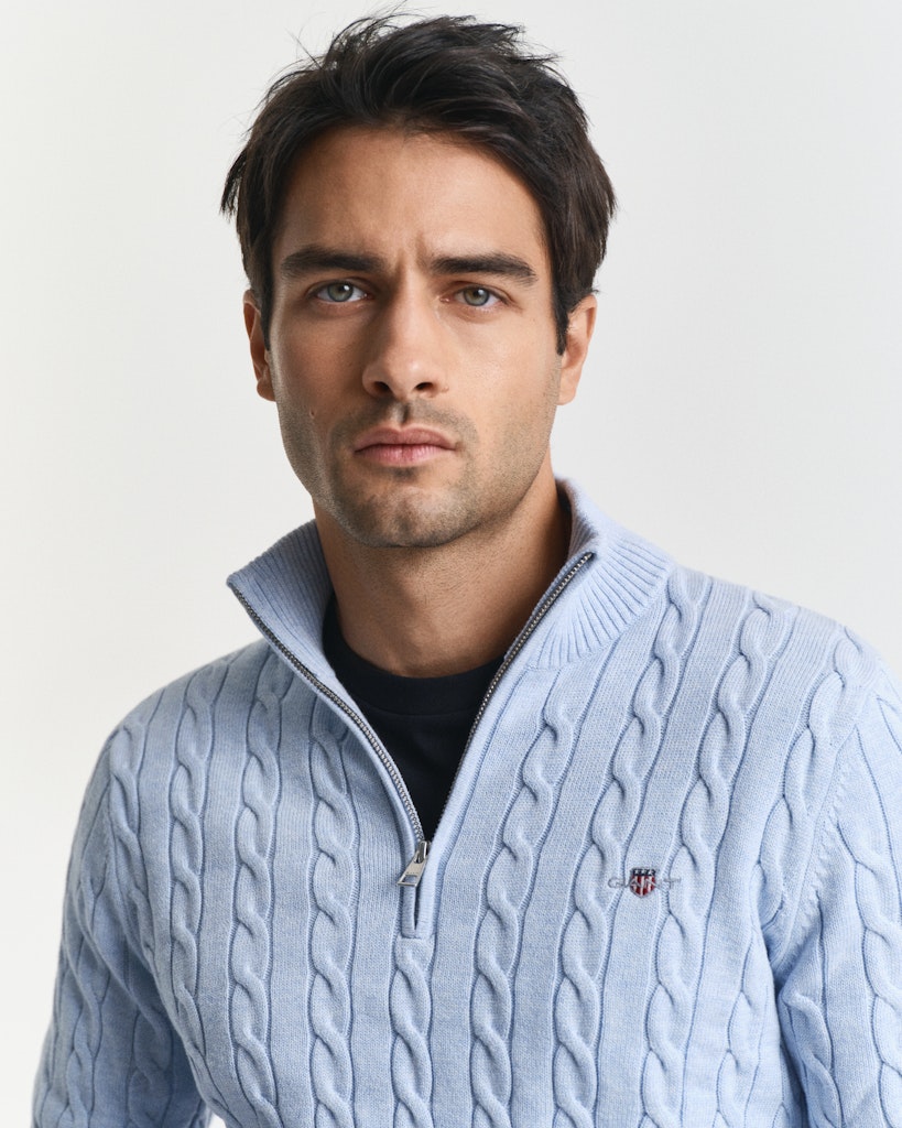 gant-miesten-neule-cotton-cable-half-zip-vaaleansininen-4