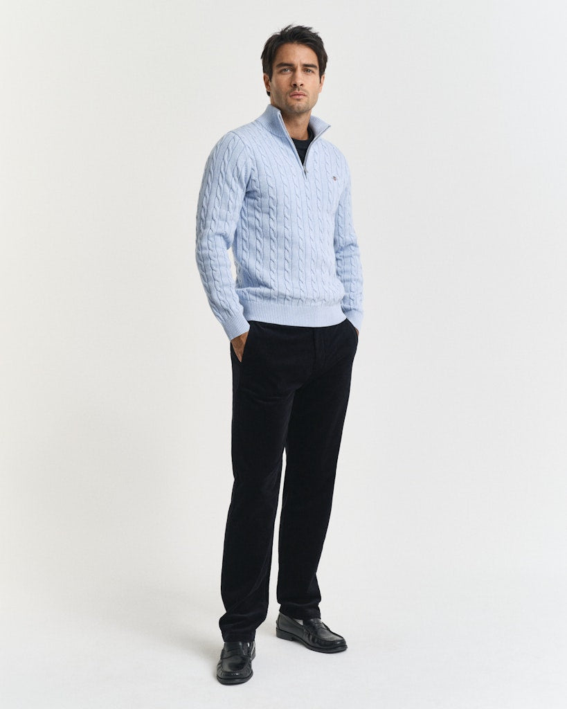 gant-miesten-neule-cotton-cable-half-zip-vaaleansininen-5