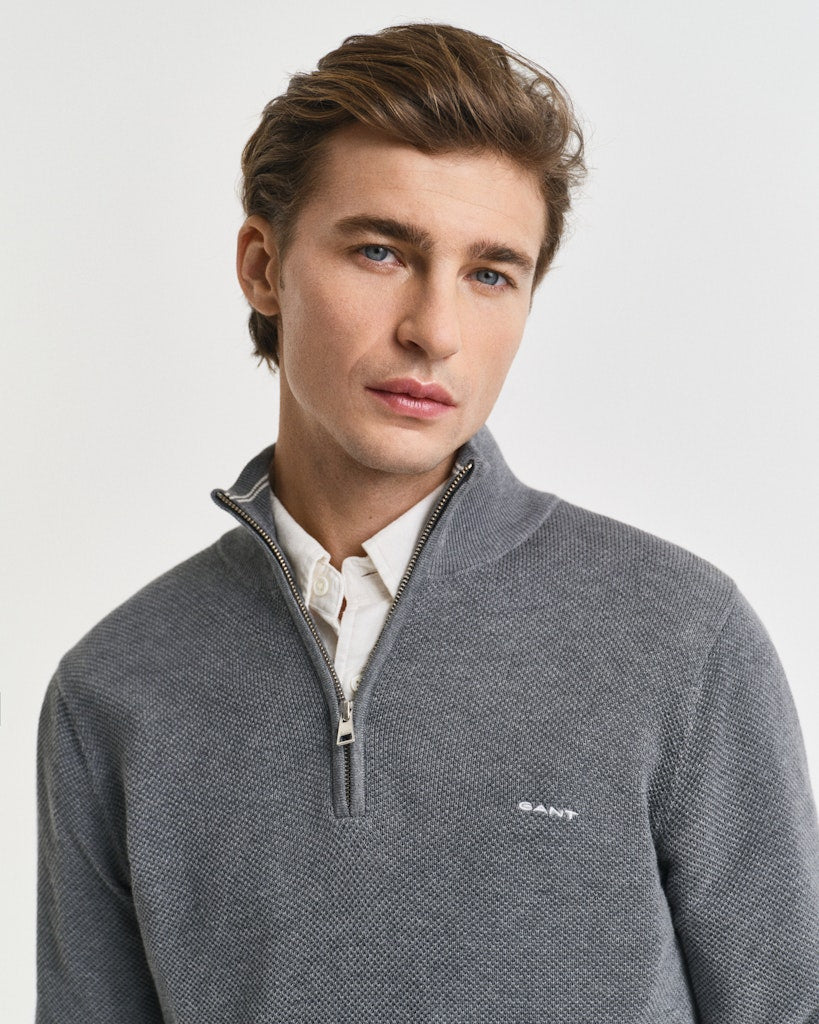 gant-miesten-neule-cotton-pique-half-zip-keskiharmaa-3