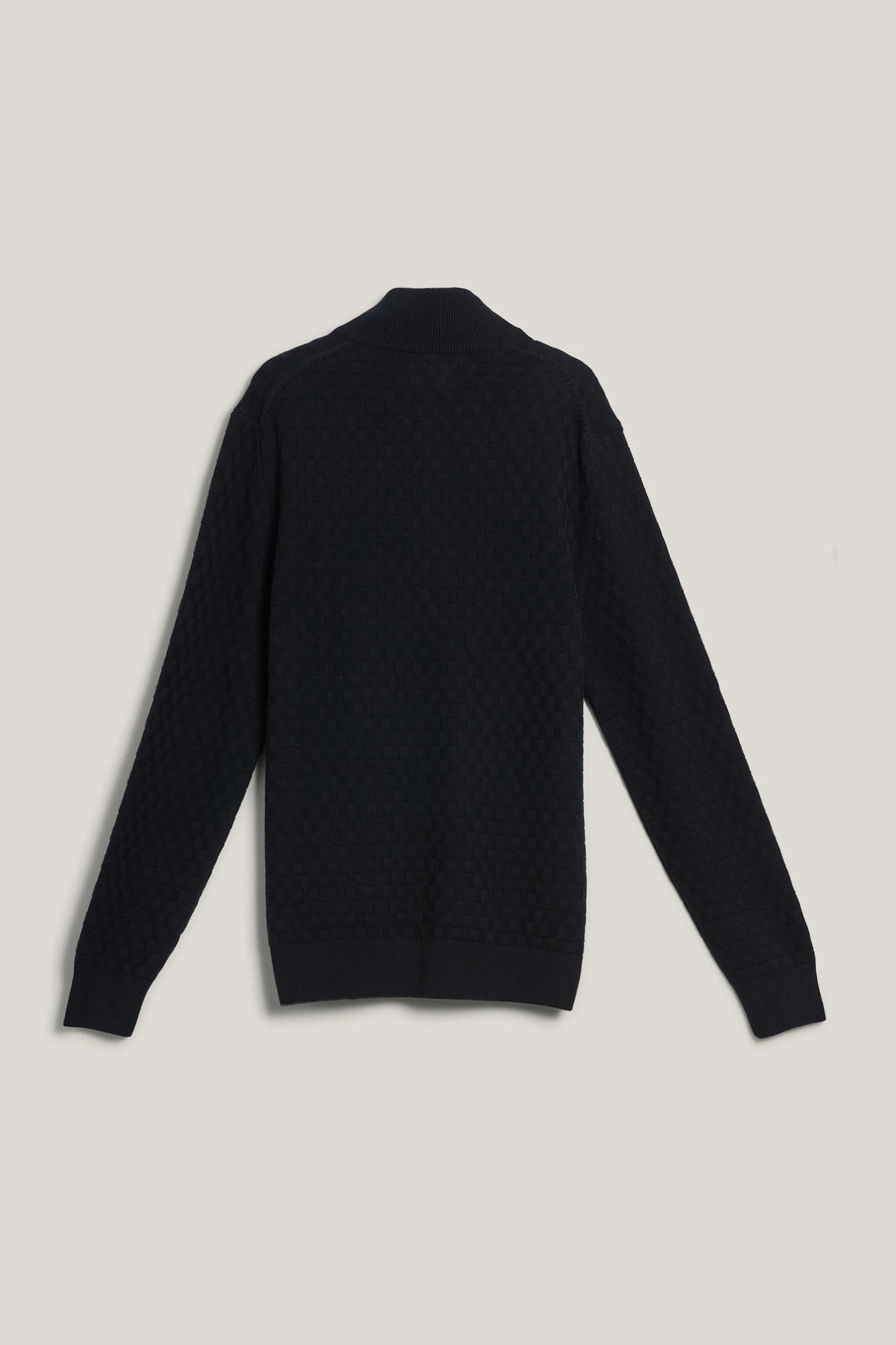 gant-miesten-neuletakki-micro-texture-full-zip-musta-2