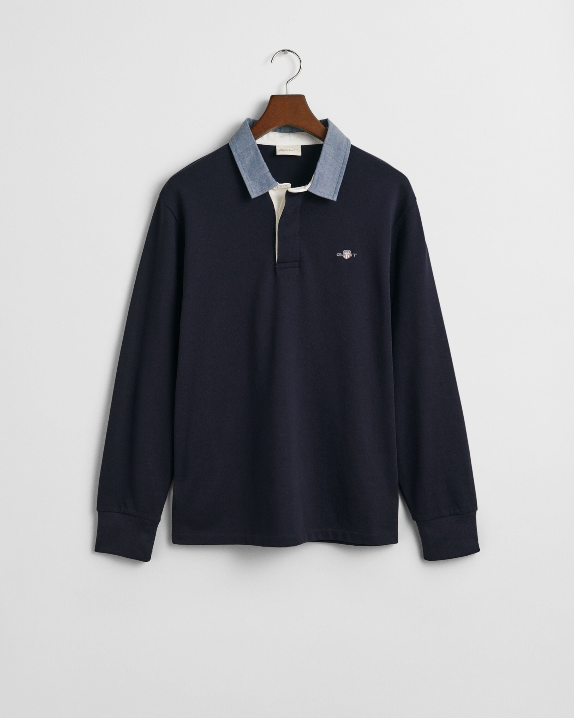 gant-miesten-paita-chambray-heavy-rugger-tummansininen-1